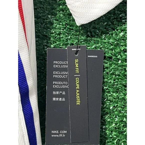 Nike FFF Vapor Match Away Vaporknit Soccer White France CD0599-100 Men’s Size M - Picture 5 of 7